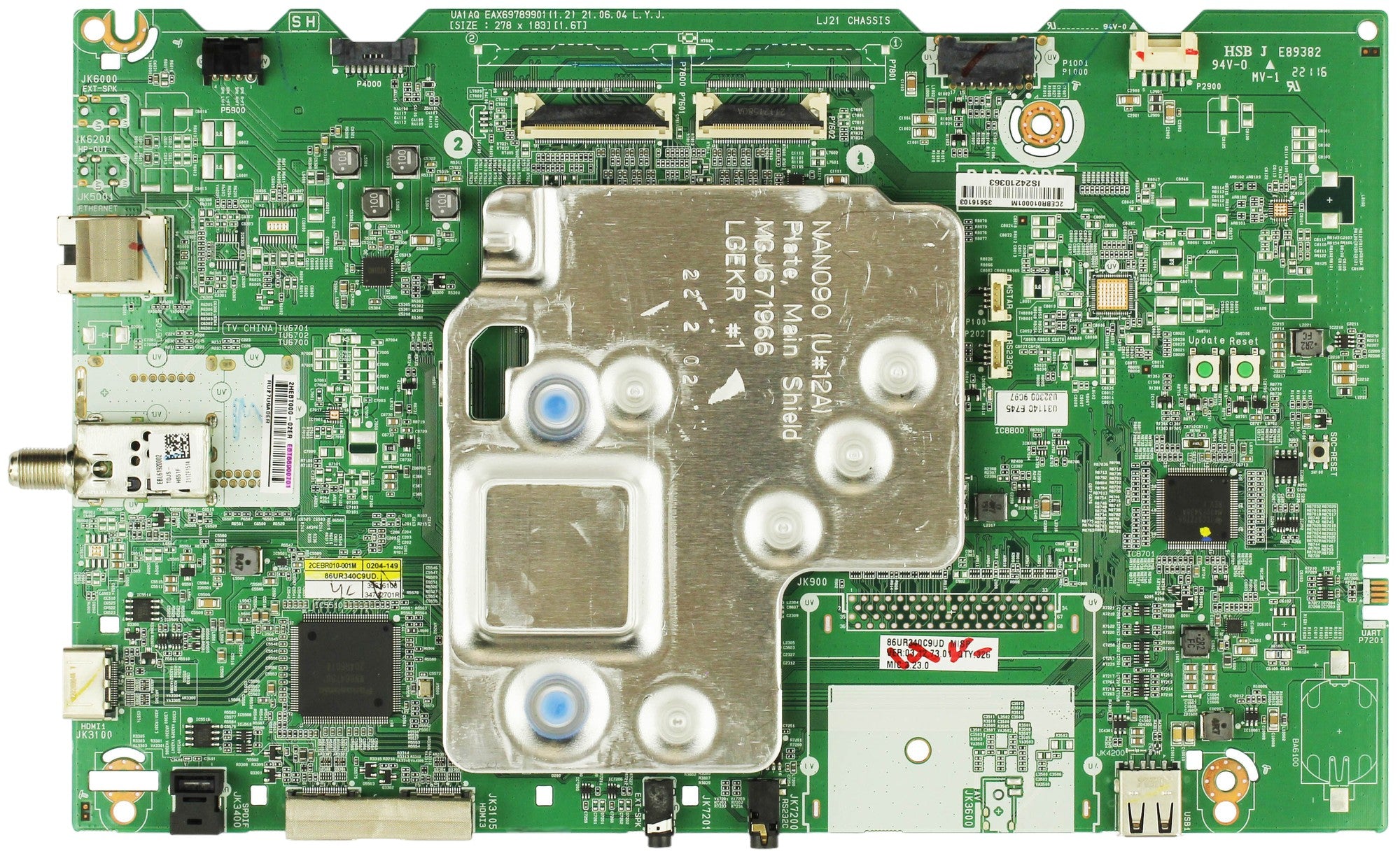 LG EBT66900701 Main Board for 86UR340C9UD.AUSYDKR