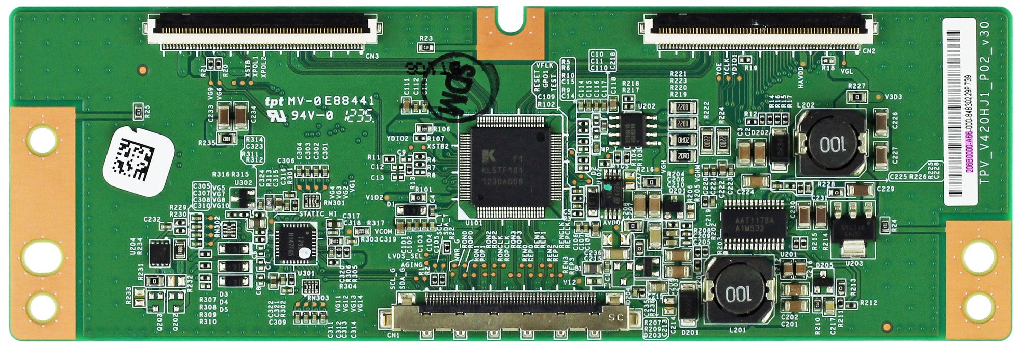 Vizio 206B0000-A66 T-Con Board for E500I-A1