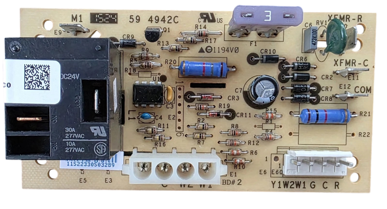 OEM Rheem/White Rodgers 48P21-111-01 Air Handler Replacement Control Board