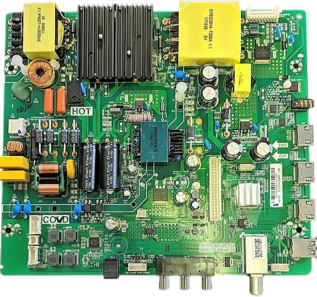 02-SQ353A-C009006 Toshiba Main Board/Power Supply, 02-SQ353A-C009006, TP.MS3553.PC785, 3MS553LCANA.02, 49D1630, 49L510U18