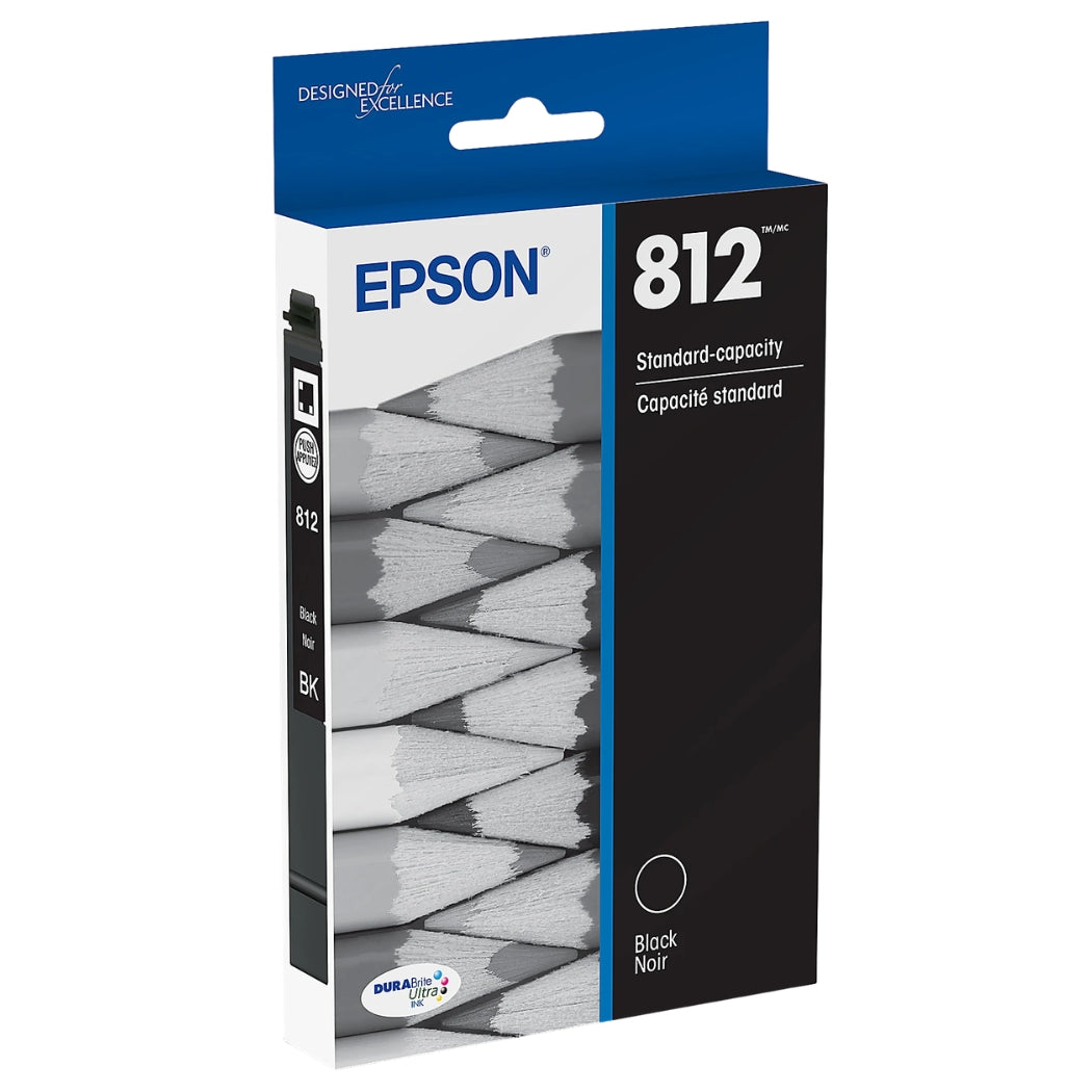 New, Pre-Owned - Epson T812 Black Standard Yield Ink Cartridge (T812120-S)