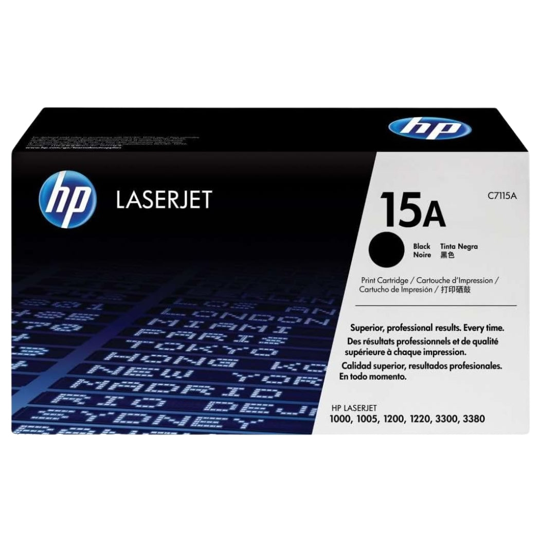 New, Pre-Owned - HP 15A Black (C7115A) Toner Cartridge
