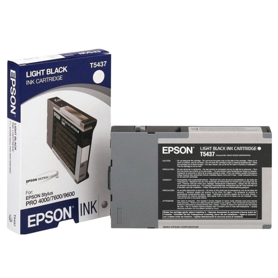 New, Pre-Owned - Epson T543700 110ml Light Black Ink Cartridge