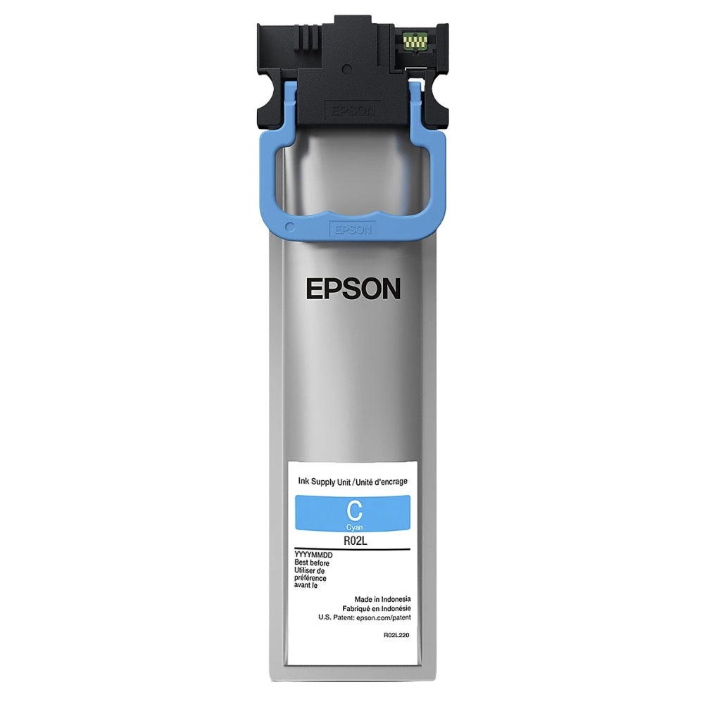 New, Pre-Owned - Epson R02L Standard Yield Cyan Ink Cartridge, R02L220