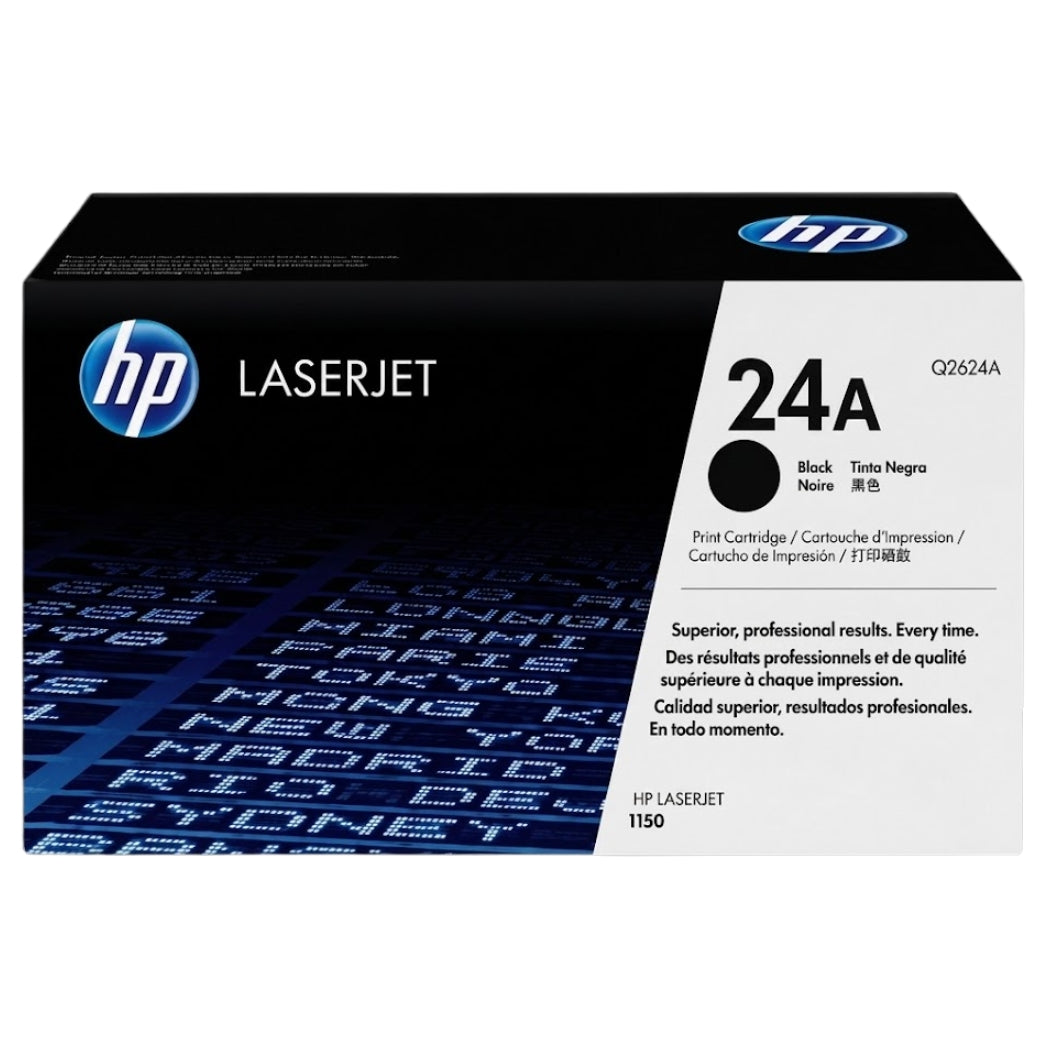 New, Pre-Owned - HP 24A Standard-Yield Black Toner Cartridge, Q2624A