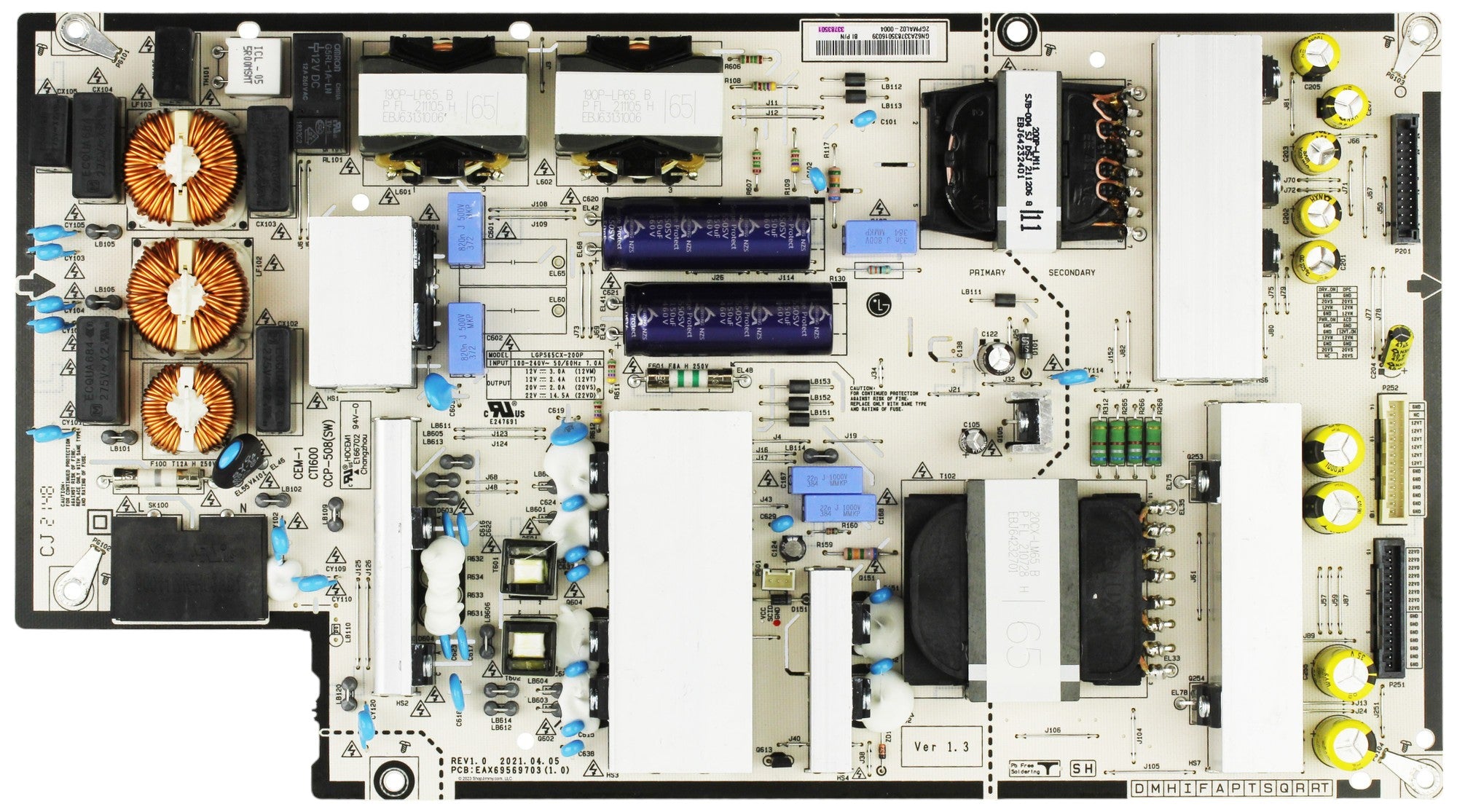 LG EBR33783501 EAY33783501 Power Supply Board