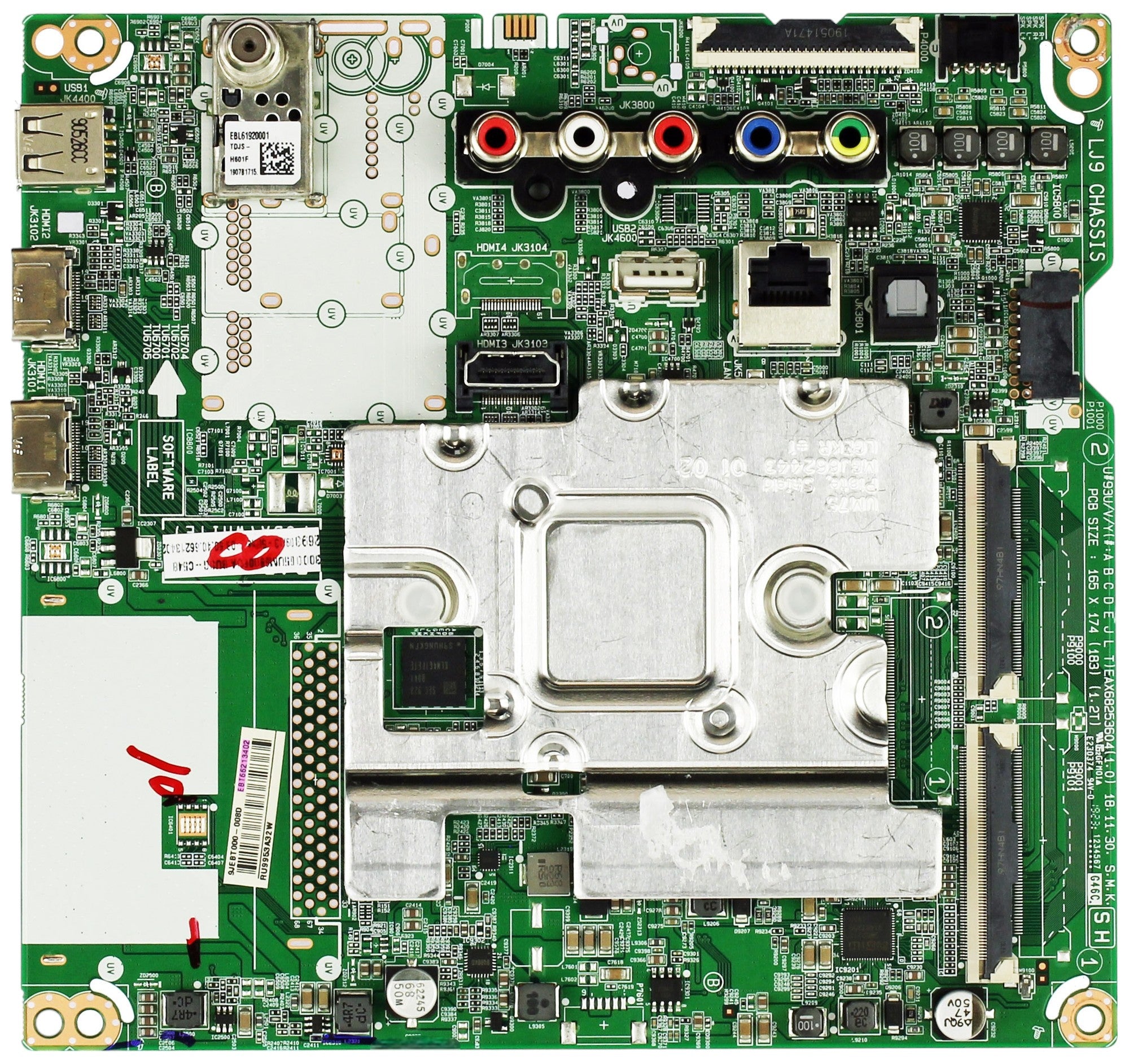 LG EBT66213402 Main Board for 65UM6900PUA.BUSGLKR