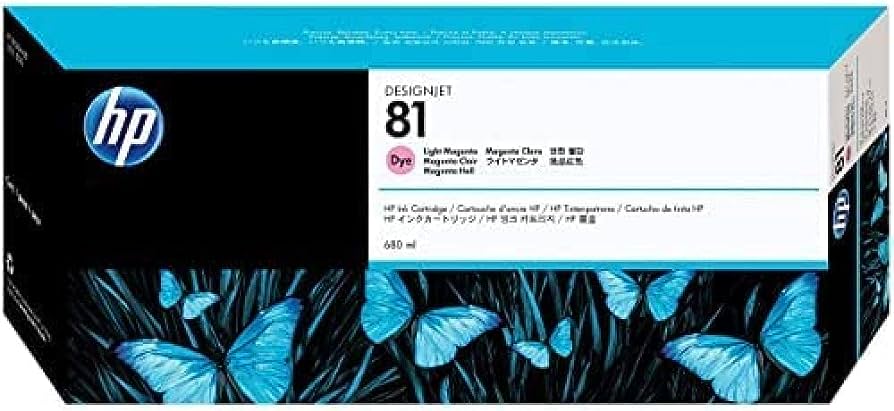 New, Pre-Owned - HP 81 Light Magenta (C4935A) Ink cartridge