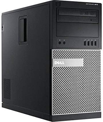 Dell Optiplex 9020 Business Tower Computer 4th Gen Desktop PC (Intel Core i5-4670, 3.4 Ghz 8GB Ram, 500GB HDD Win 10 Pro (Refurbished)