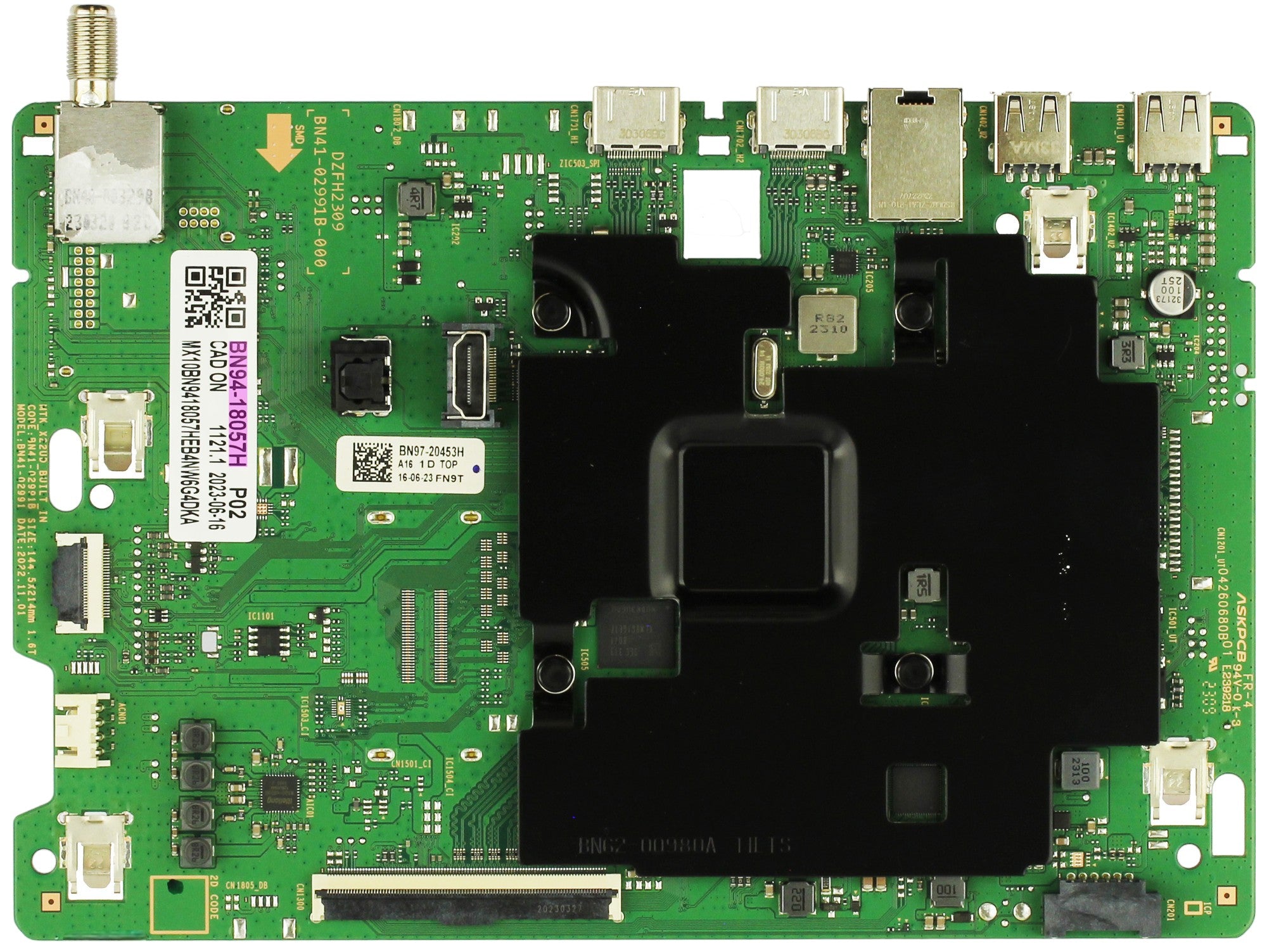 Samsung BN94-18057H Main Board for UN55CU8000BXZA (WB04)