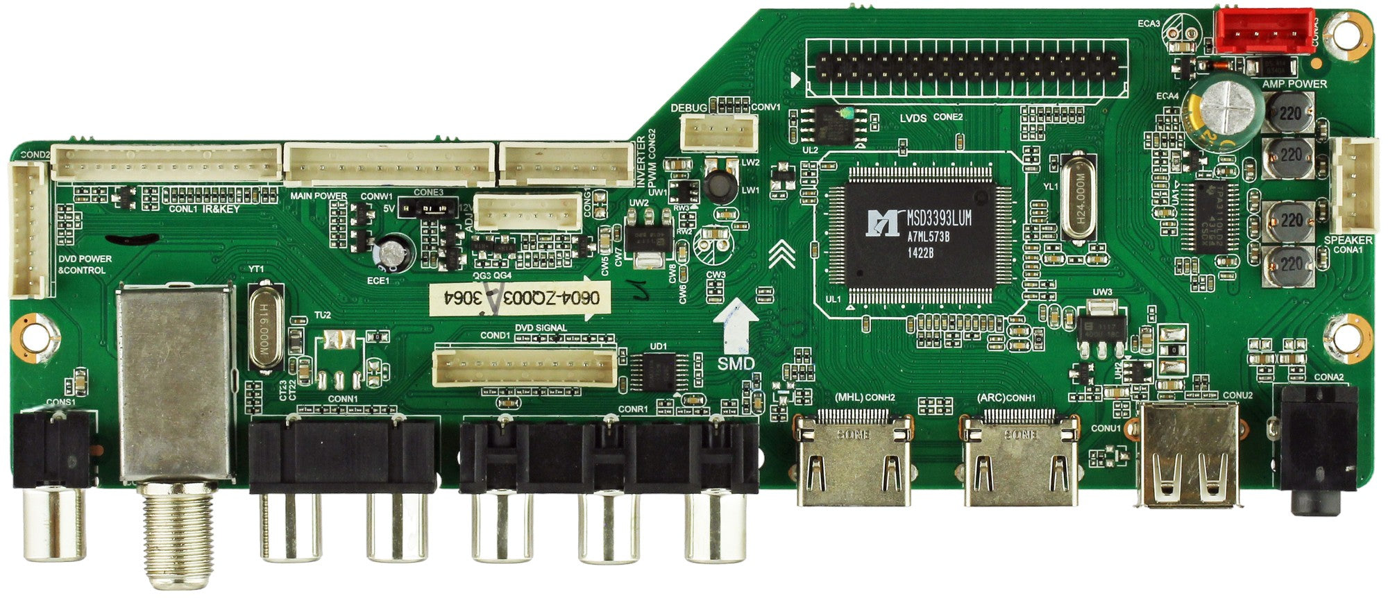 RCA RE01M3393LNA23-A2 Main Board for LED32B30RQD (SEE NOTE)