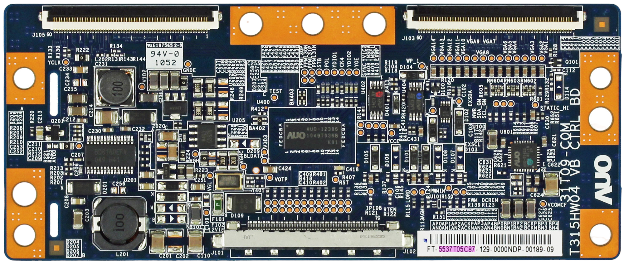 Samsung 55.37T05.C87 T-Con Board for LN37D550K1FXZA