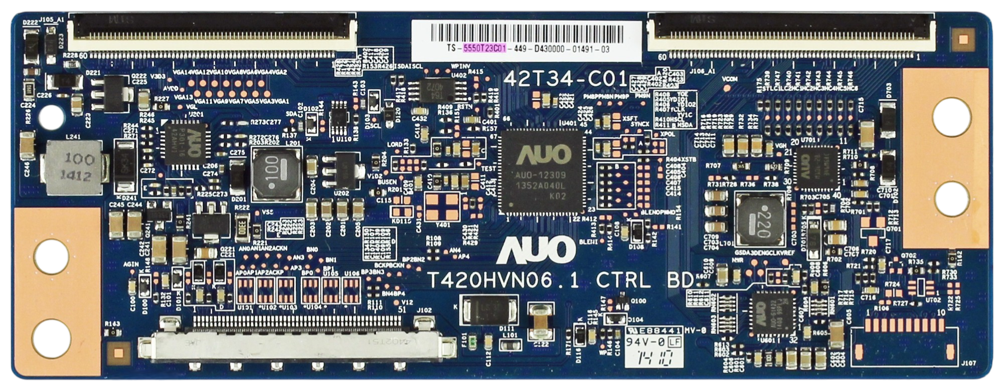 55.50T23.C01 LG TV Module, T-Con board, T42HVN06.1, 50LB5800-UG, 50LB6100-UG