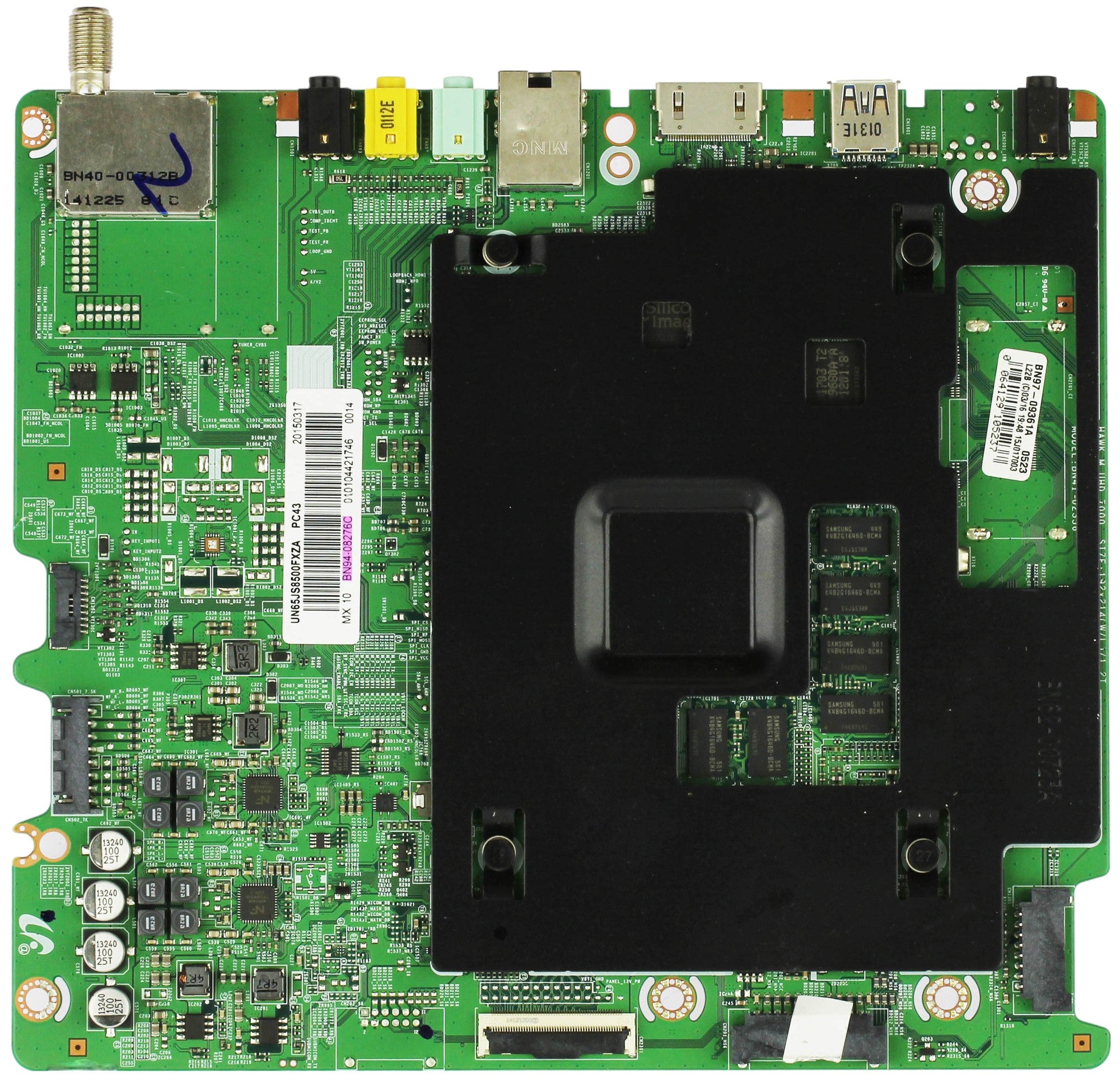 Samsung BN94-08276C Main Board for UN55JS8500FXZA (Version TH01)