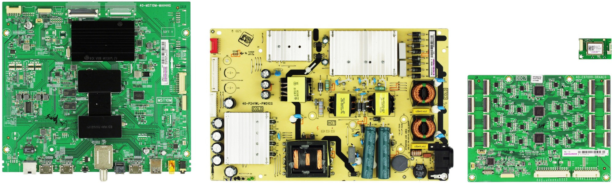 TCL 55R617 55R615 55R613 Complete TV Repair Parts Kit Version 1 (SEE NOTE)