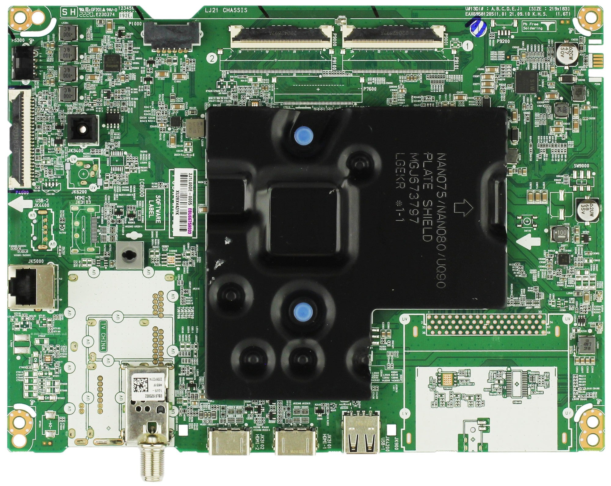 LG EBU66759003 Main Board for 43UQ7590PUB.BUSFLJM