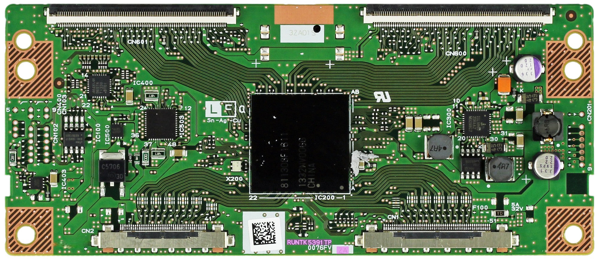 Vizio RUNTK5391TPZA T-Con Board for M801I-A3 LFTROYEQ M801I-A3 LFTROYEP