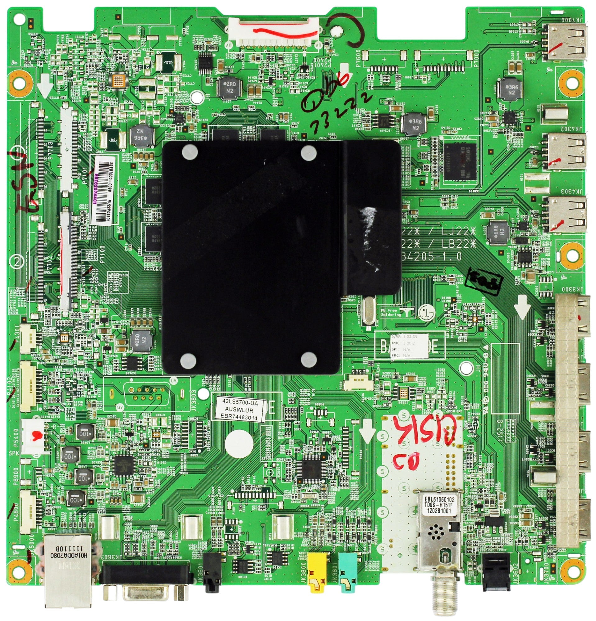 LG EBT62074401 (EBR74483014) Main Board for 42LS5700-UA