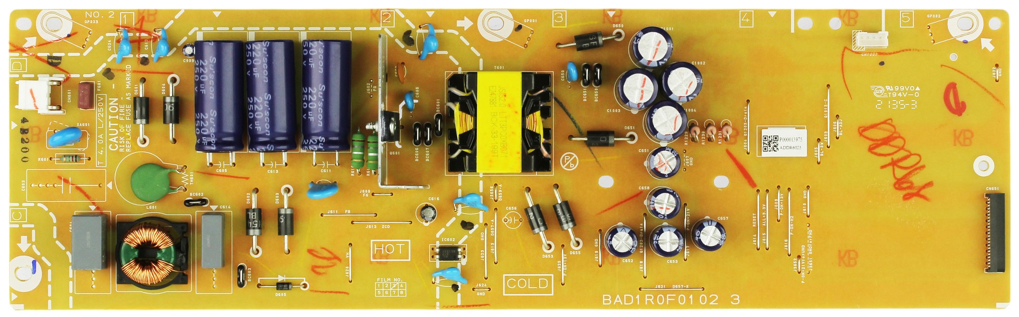 Philips AD1R0MPW-001 Power Supply for 55PFL4756/F7 (ME3 Serial)