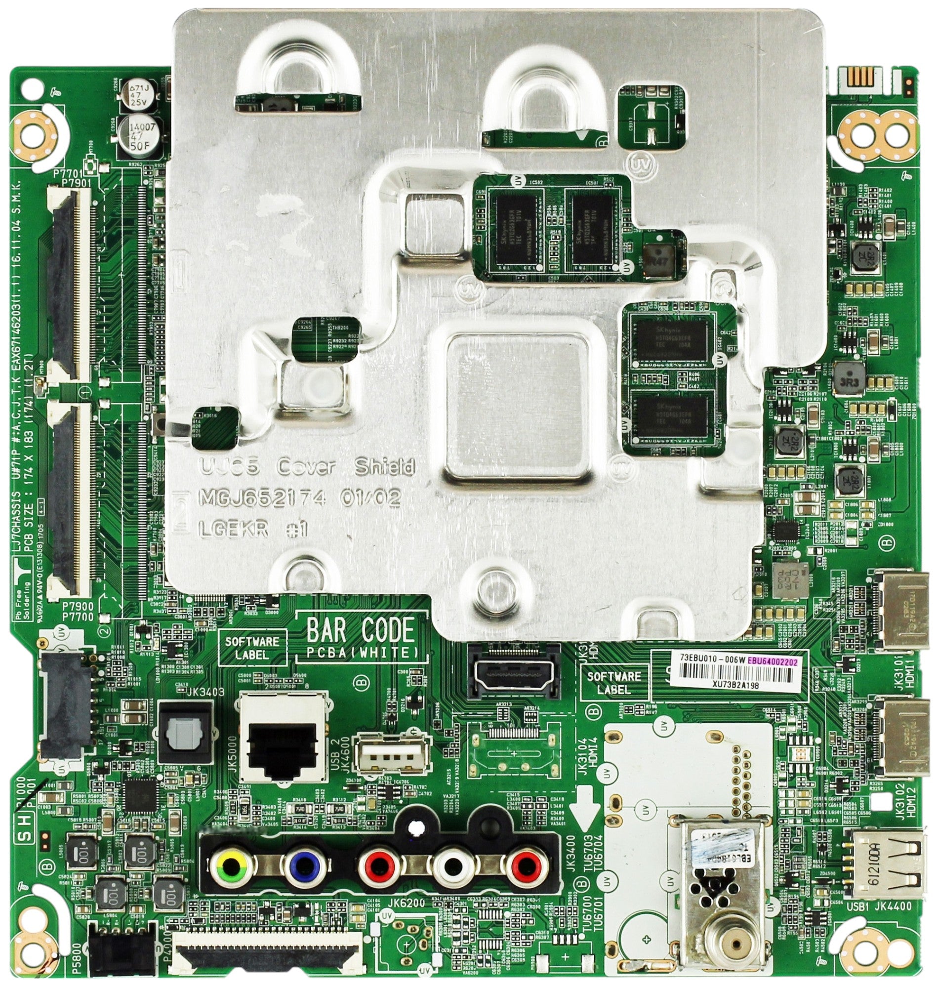 LG EBU64002202 Main Board for 43UJ6300-UA.BUSYLJM