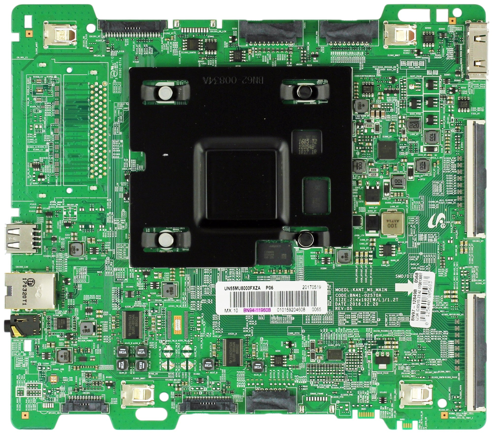 Samsung BN94-11960B Main Board for UN55MU8000FXZA (Version AB04)