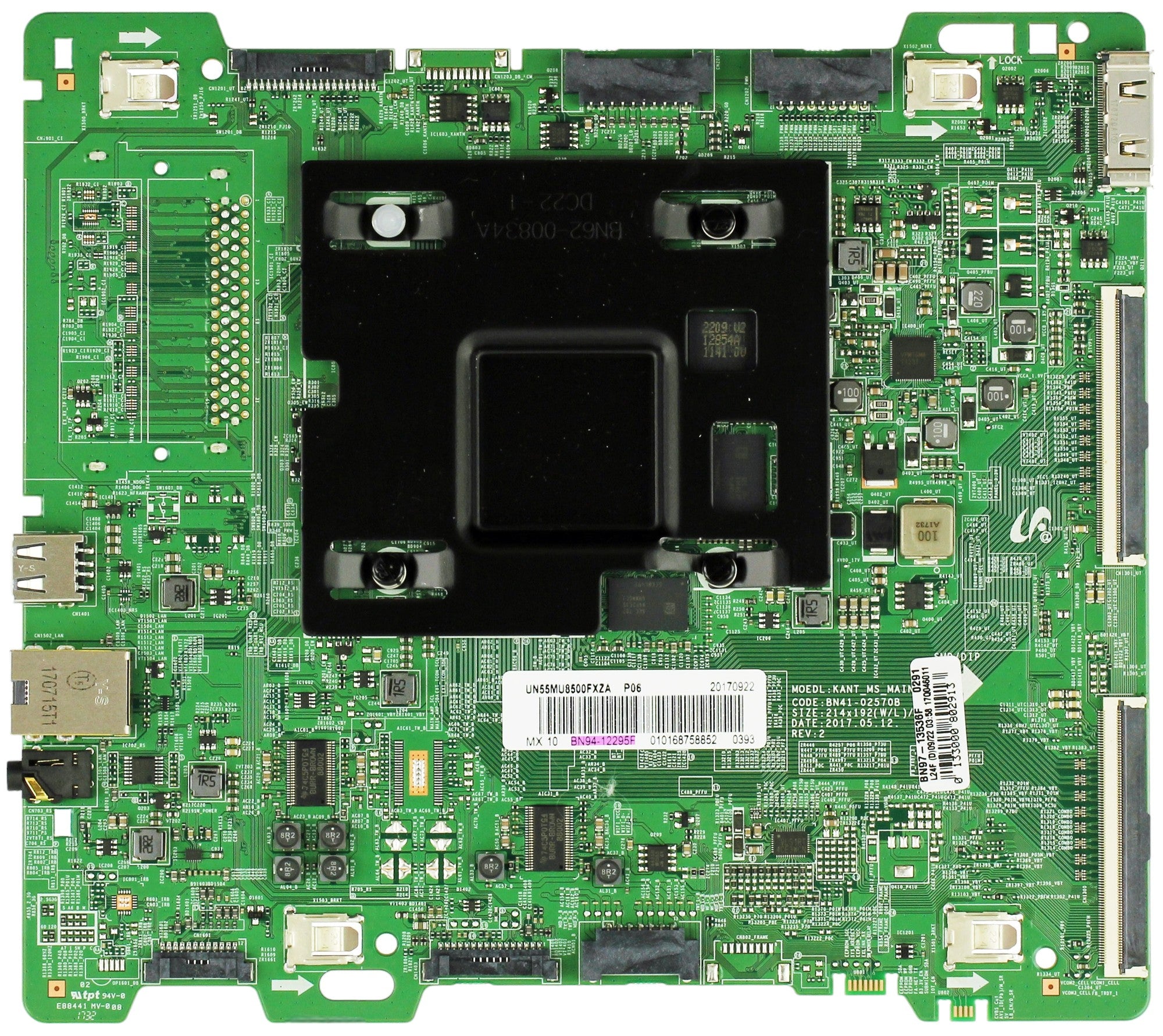 Samsung BN94-12295F Main Board for UN55MU8500FXZA (Version FB04)