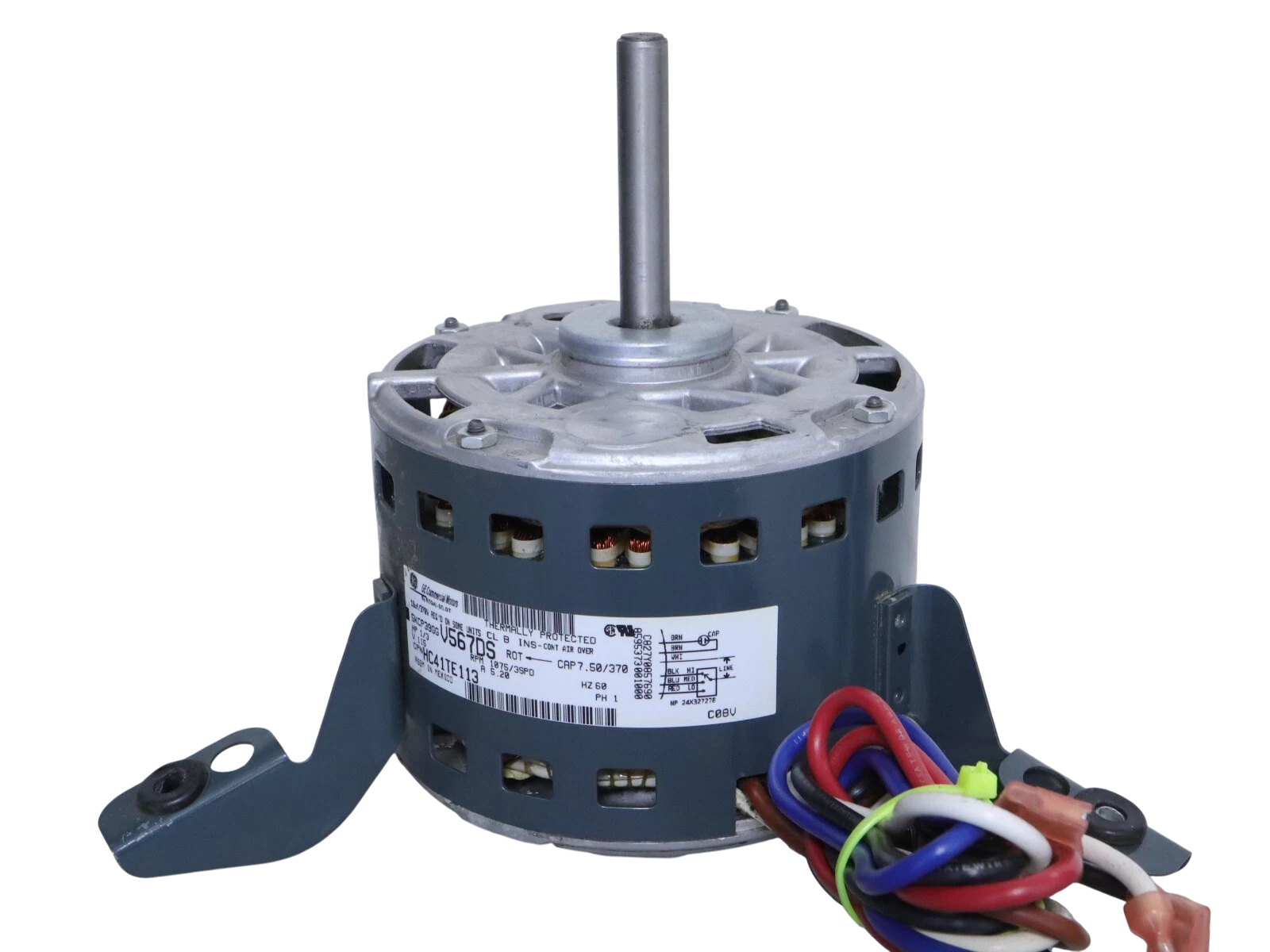 GE Genteq Motors 5KCP39GGV567DS Blower Motor 1/3HP 1075RPM 3SPD 115V
