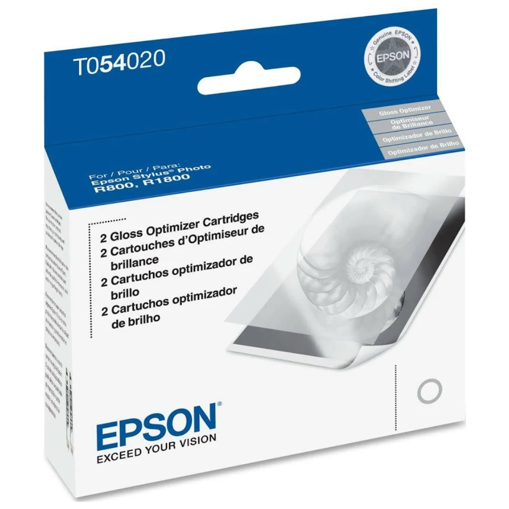 New, Pre-Owned - OEM Epson 54 (T0540) Gloss Optimizer Ink Cartridge