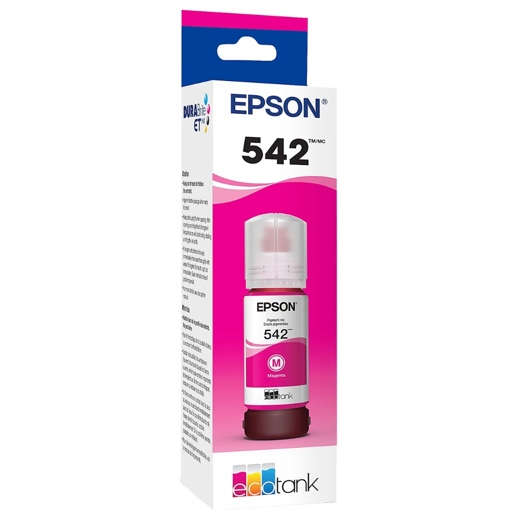 New, Pre-Owned - Epson T542 70ml Standard Yield Magenta Ink Bottle, T542320