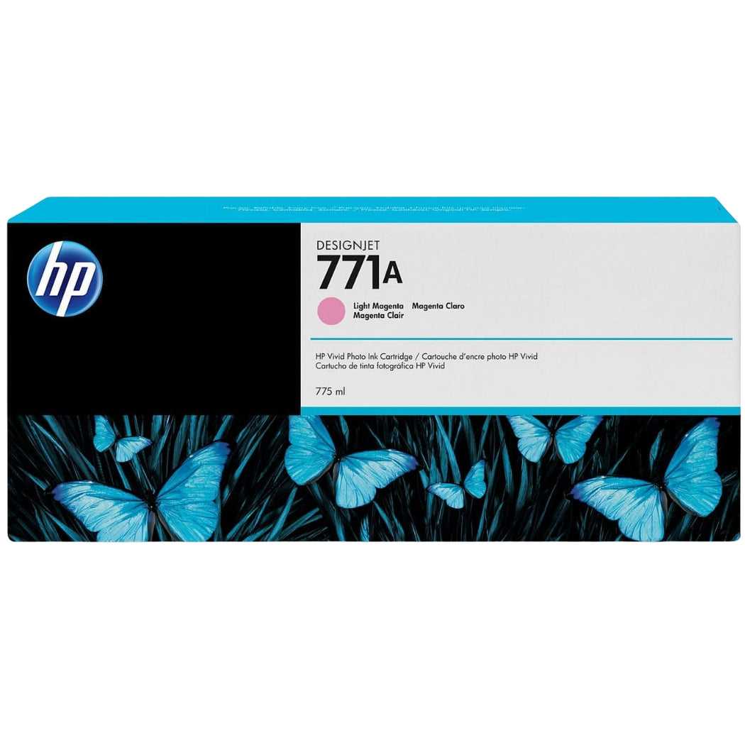 New, Pre-Owned - HP 771A 775-ml (B6Y19A) Light Magenta Standard Yield Ink Cartridge