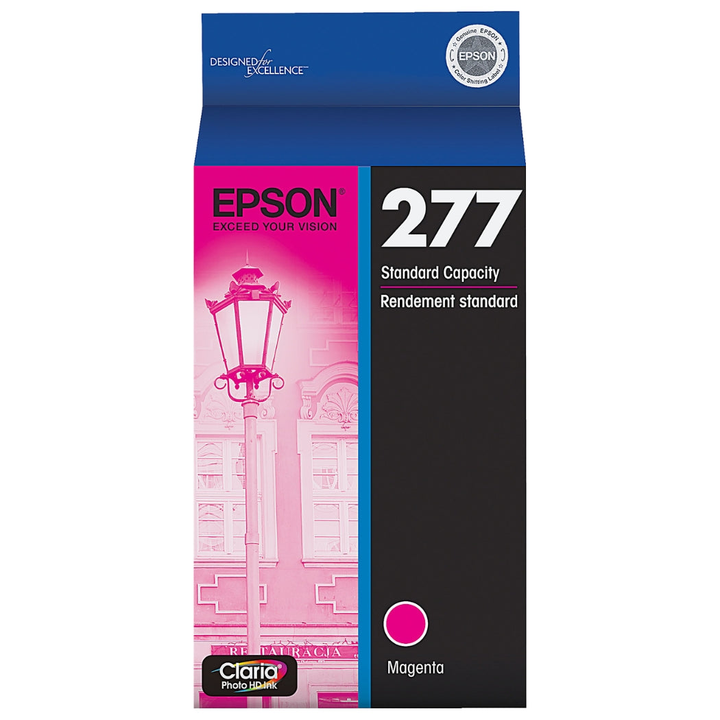 New, Pre-Owned - Epson 277 Standard-Yield Magenta Inkjet Cartridge, T277320-S