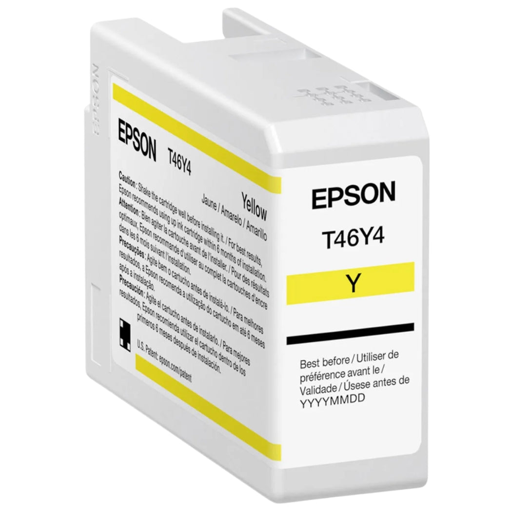 New, Pre-Owned - Epson T46Y4 Standard Yield Yellow Ink Cartridge