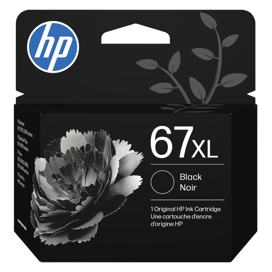 New, Pre-Owned - HP 67XL (3YM57AN) Black Ink Cartridge