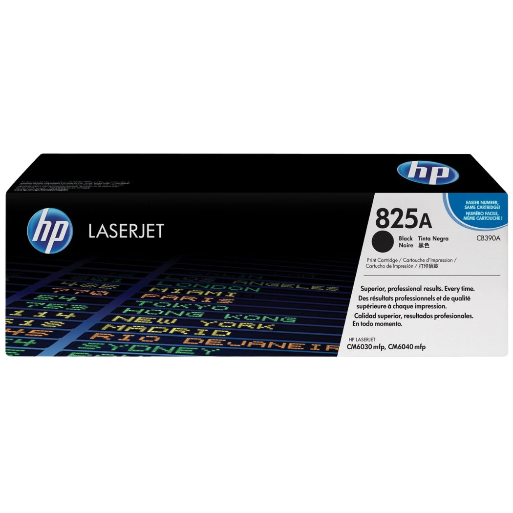 New, Pre-Owned - HP 825A Standard Yield Black Toner Cartridge, CB390A