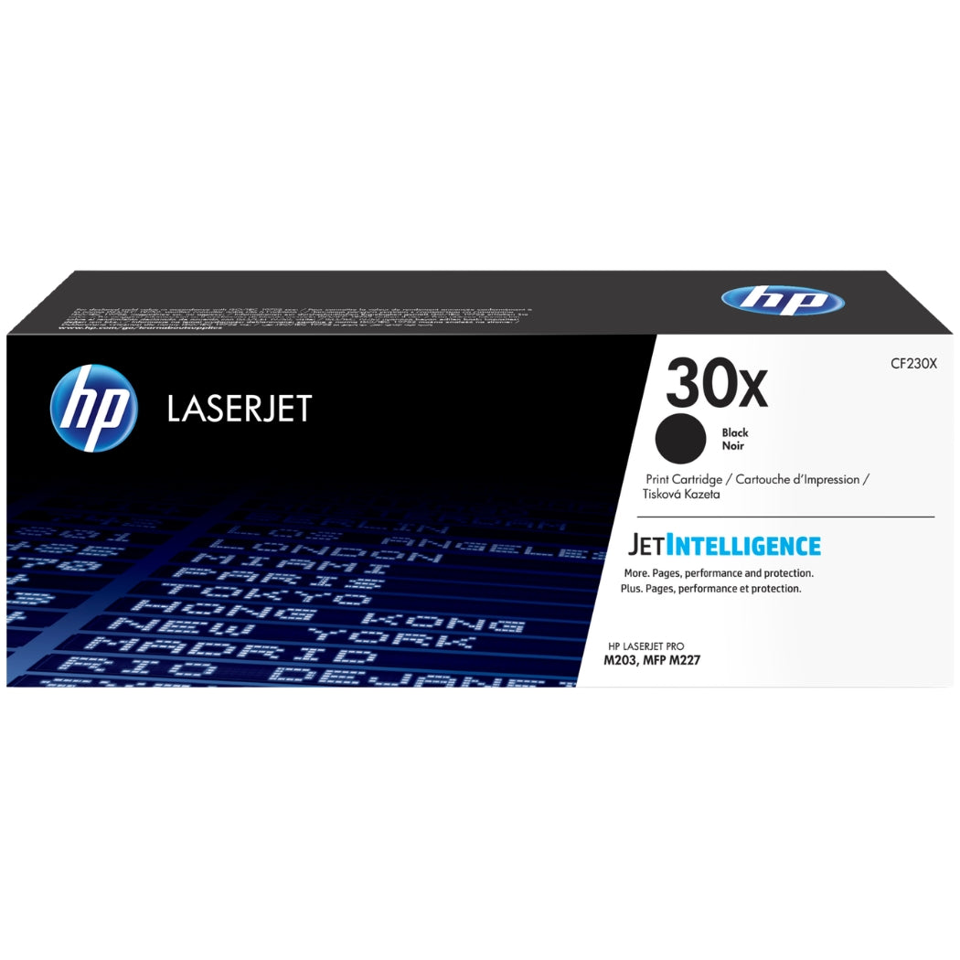 New, Pre-Owned - HP 30X (CF230X) Black High Yield Toner Cartridge