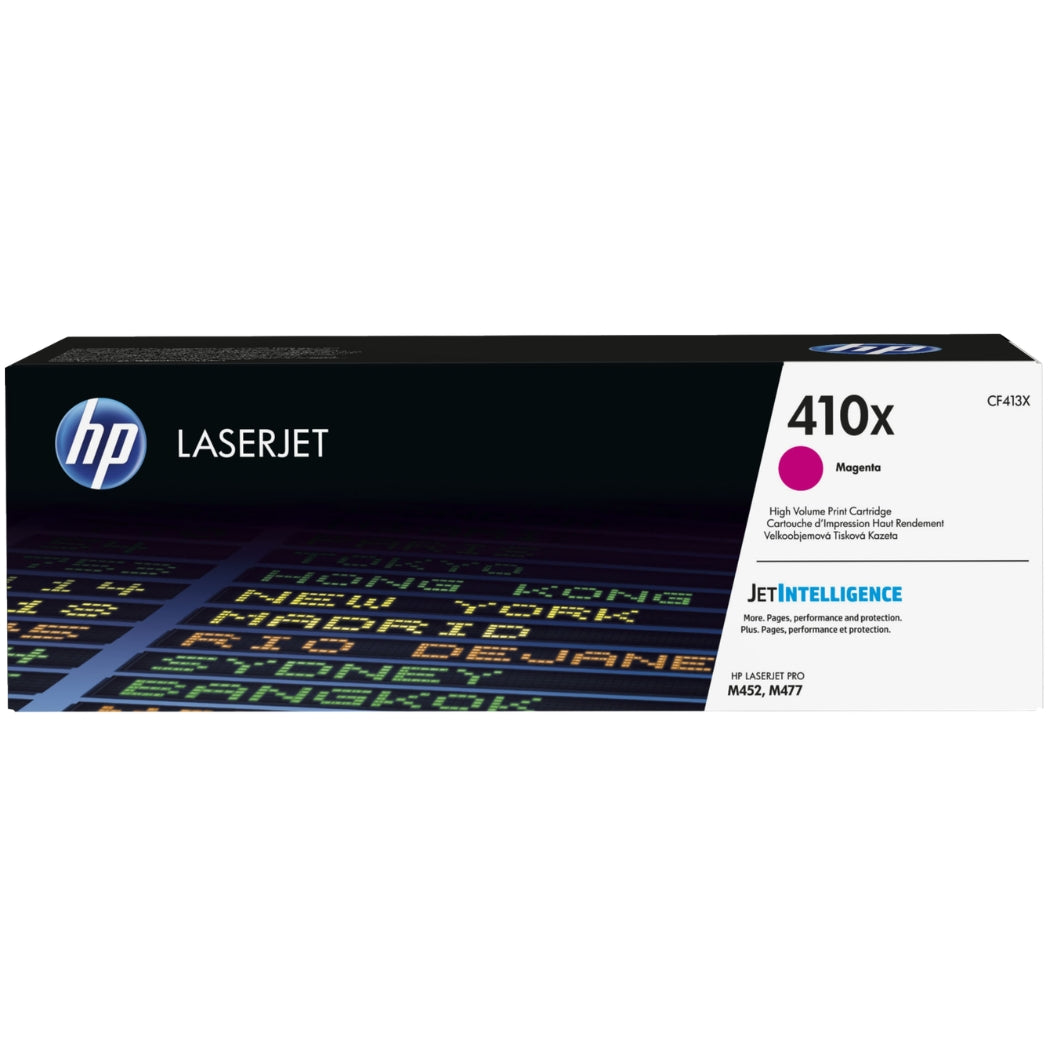 New, Pre-Owned - HP 410X High-Yield Magenta Laser Toner Cartridge, CF413X