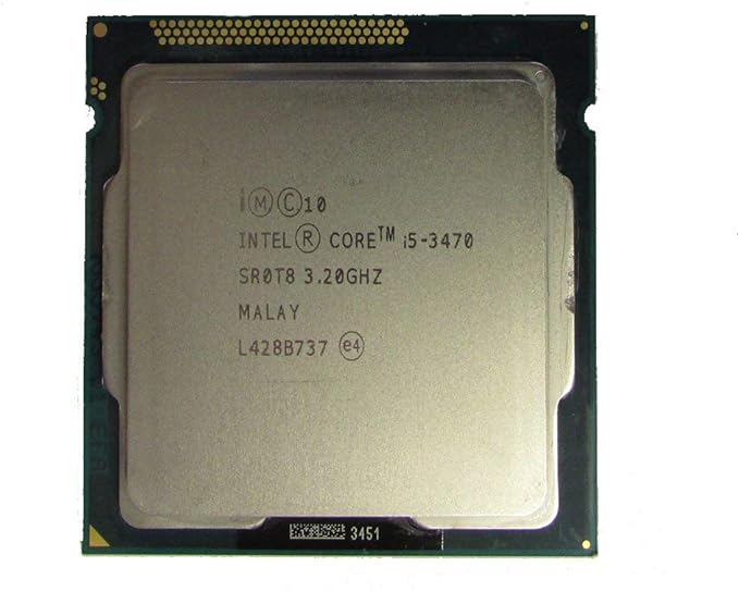 Intel SR0T8 CPU I5-3470 3.2GHZ Core i5-3470 3.20GHz Quad Core 6M Socket 1155 OEM