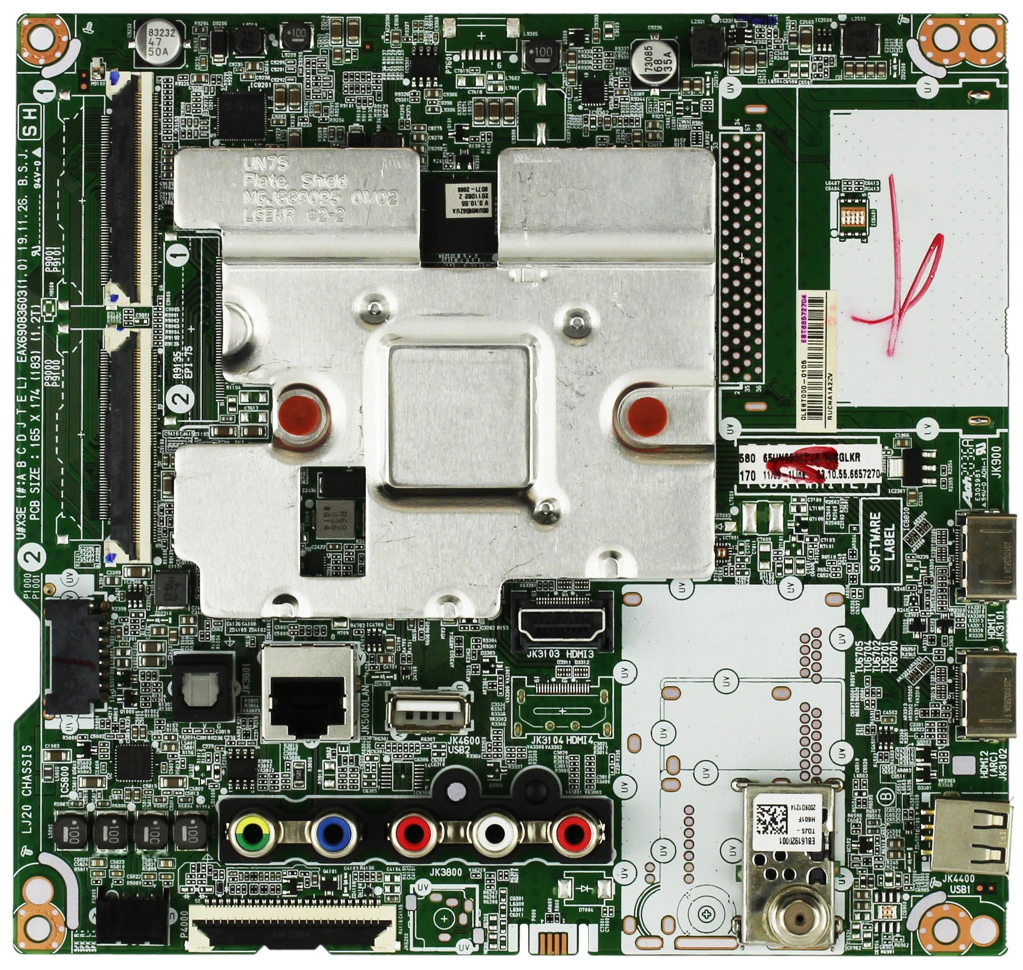 LG EBT66572704 Main Board for 65UN6950ZUA