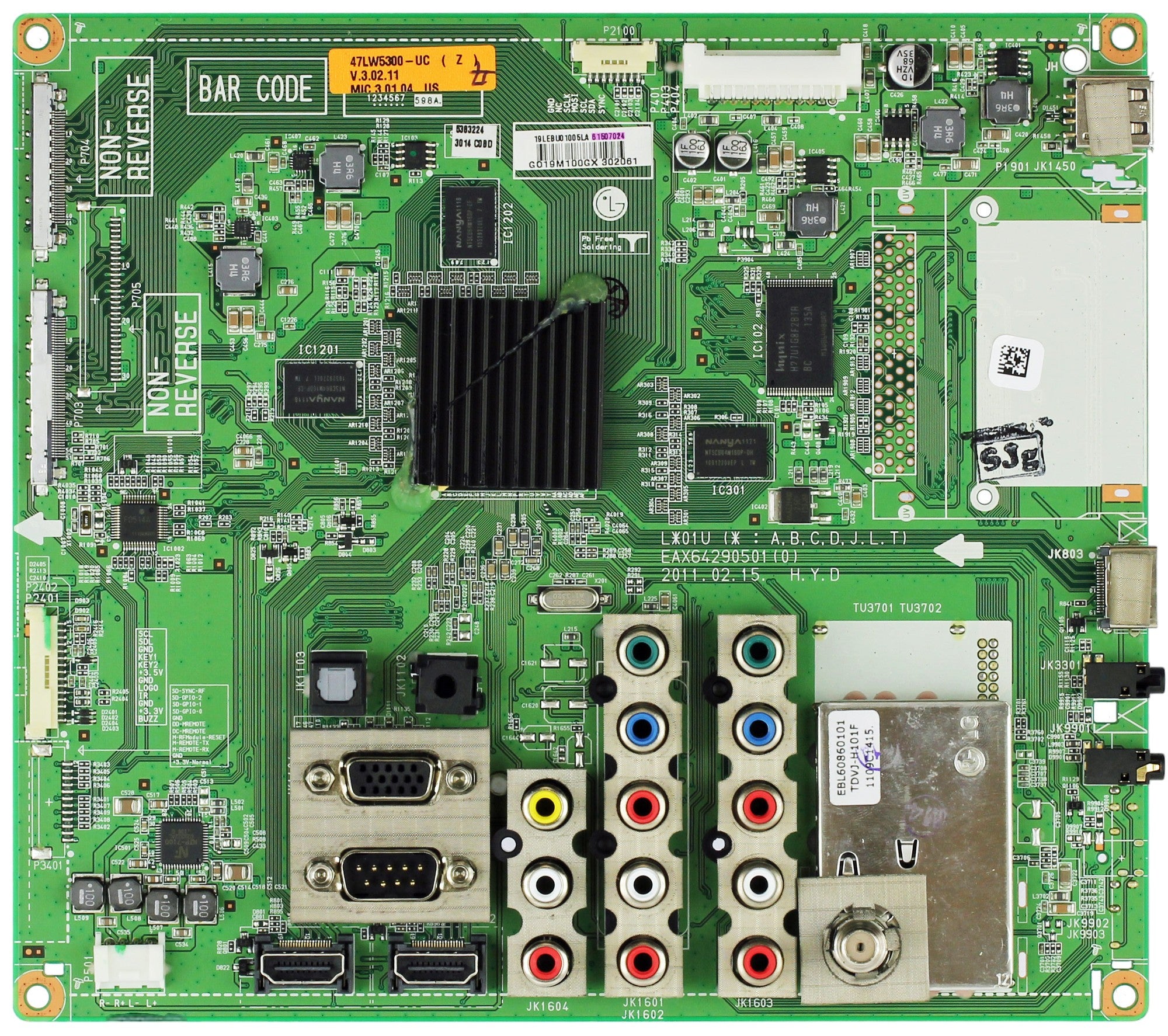 LG EBR61507024 (EAX64290501(0)) Main Board for 47LW5300-UC