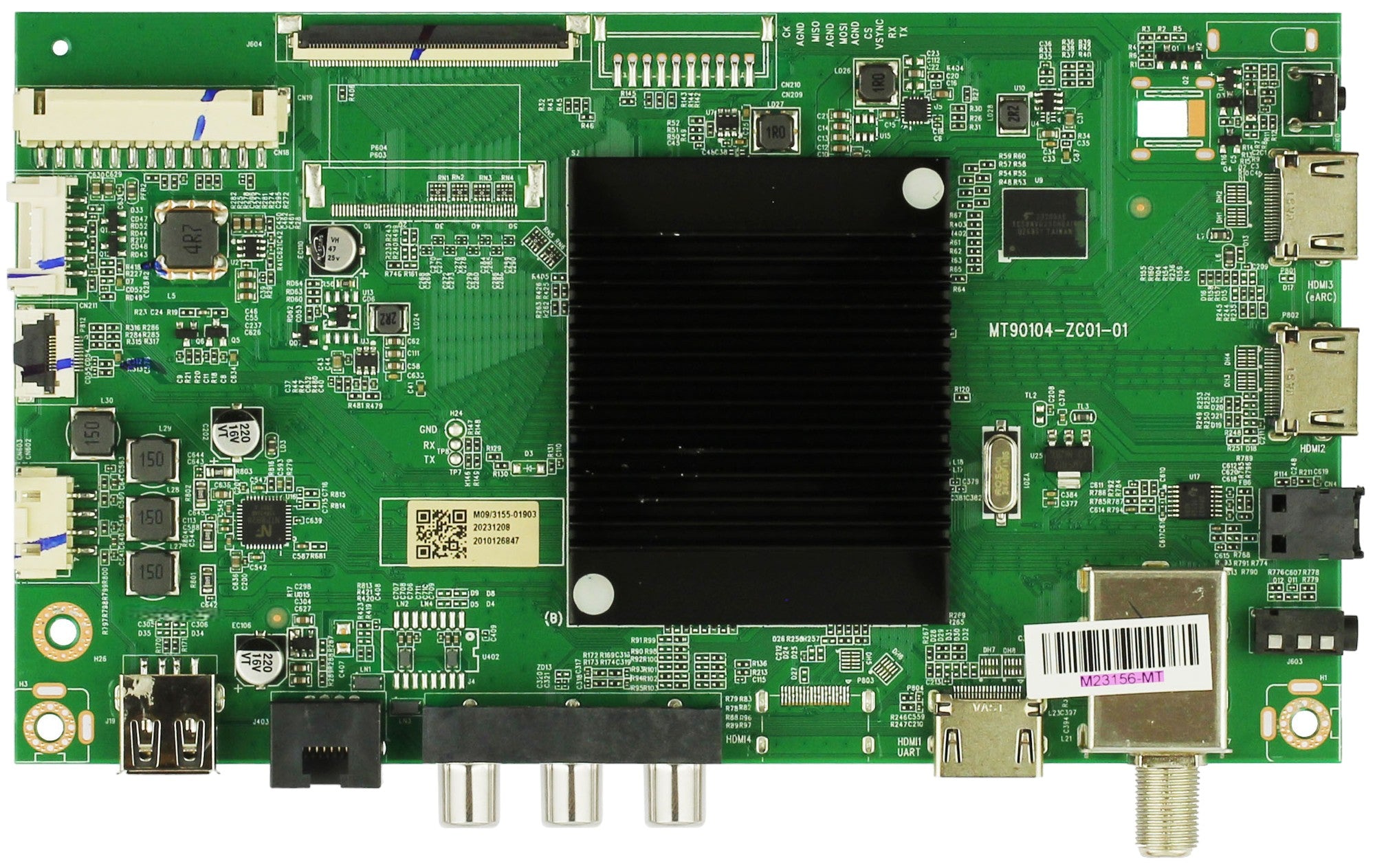 ONN M23156-MT 515C90104M09 Main Board for 100012585