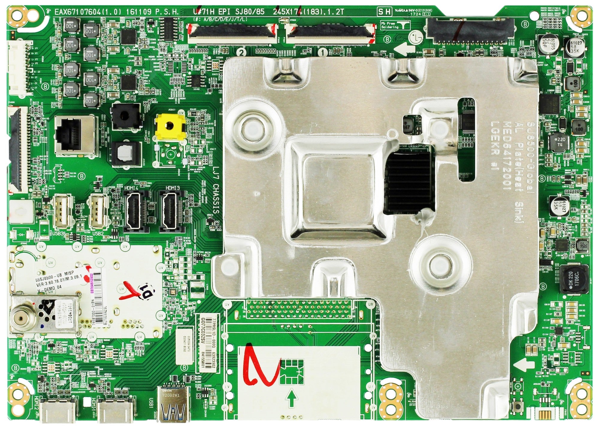 LG EBT64512903 (EAX67107604(1.0)) Main Board for 55SJ8500-UB.BUSYLJR