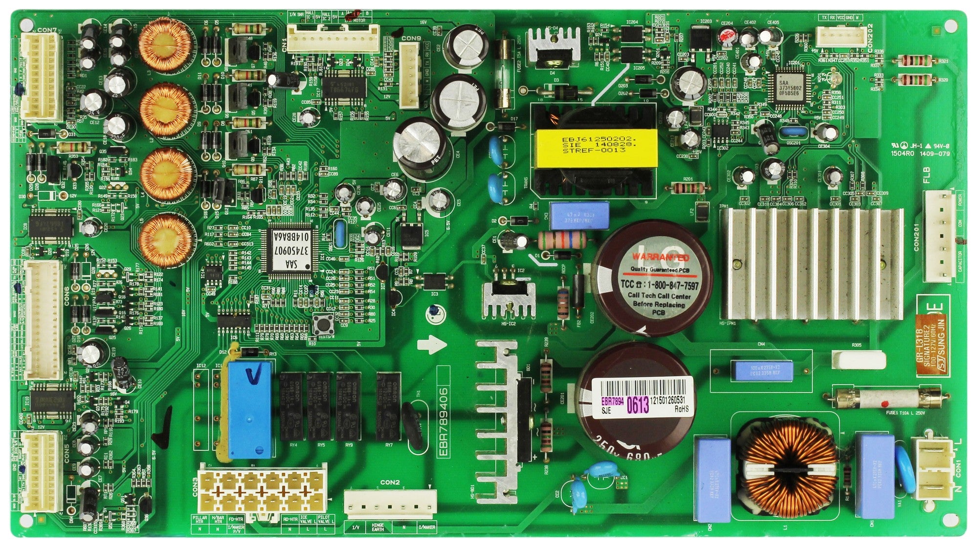 LG EBR78940613 REFRIGERATOR CONTROL BOARD