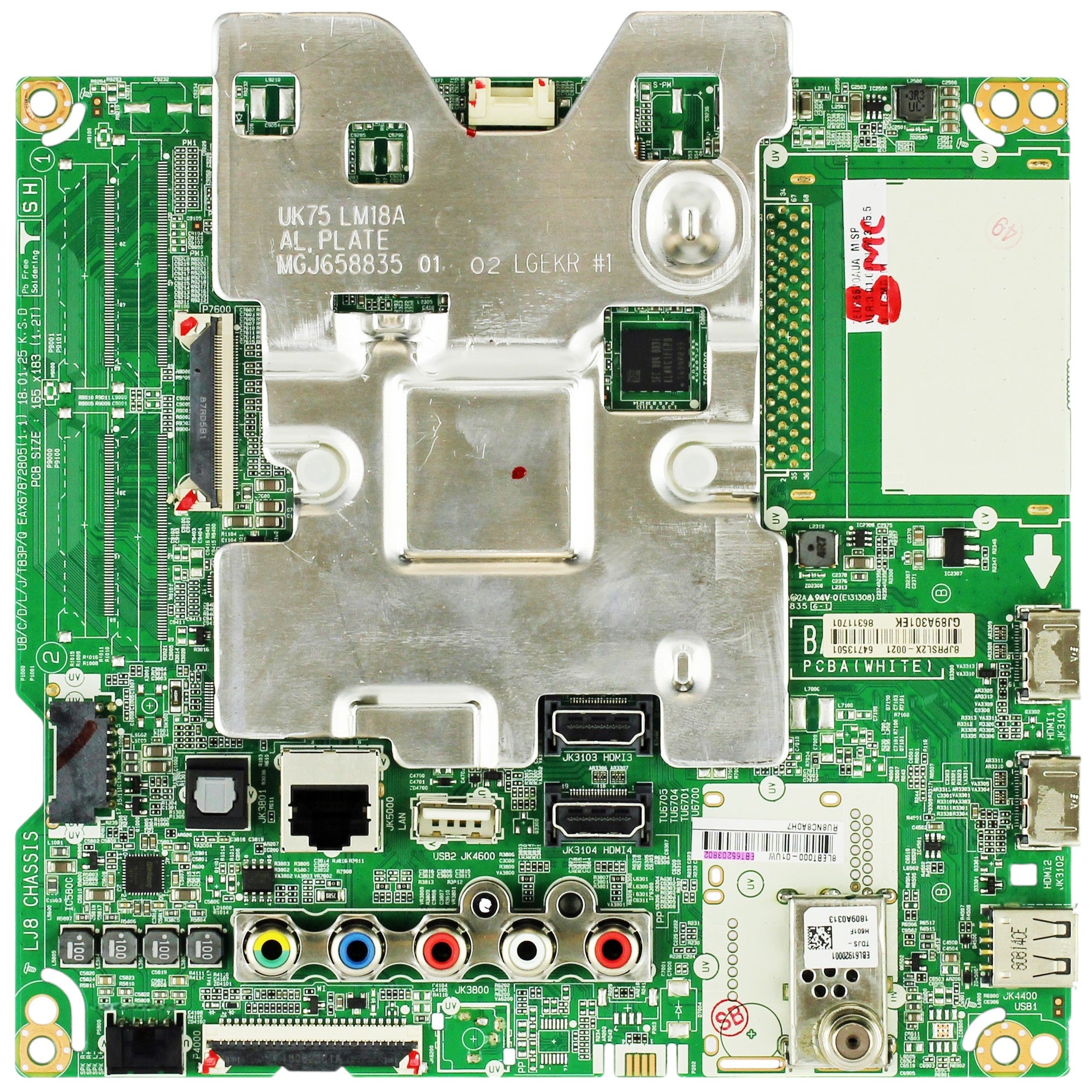 LG EBT65203801 Main Board 75UK6570AUA