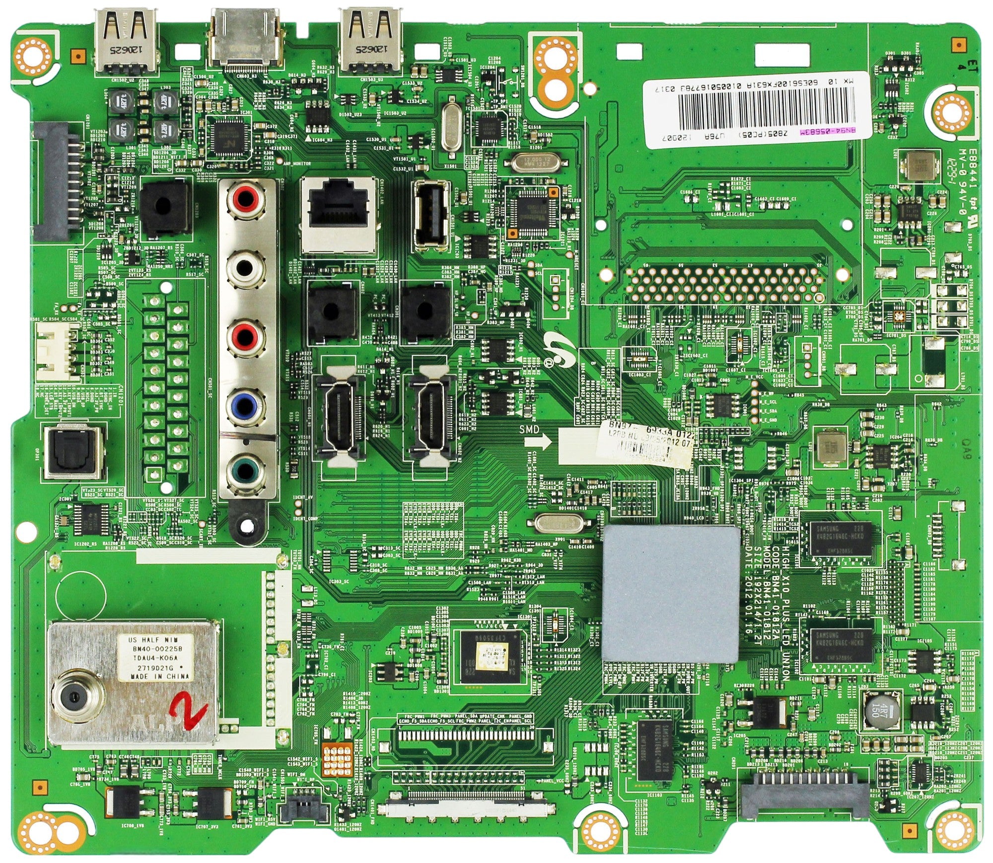 Samsung BN94-05683M (BN41-01812A) Main Board for UN60ES6100FXZA ver HH01