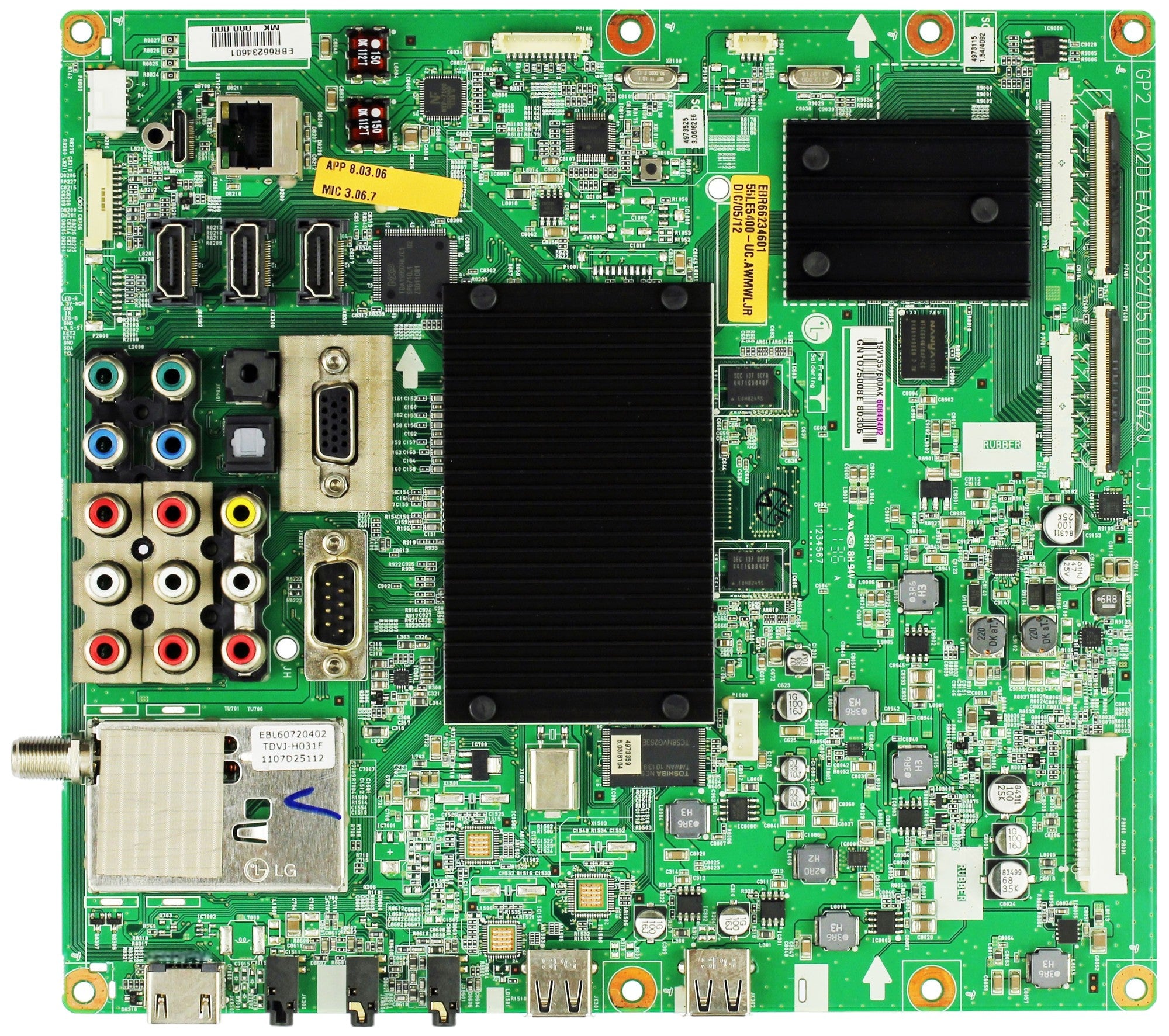 LG EBR60843402 (EAX61532702(0)) Main Board for 55LE5400-UC