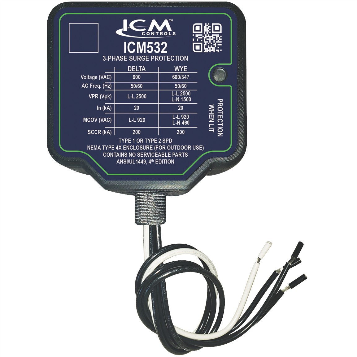 ICM Controls ICM532 3-Phase Surge Protective Device