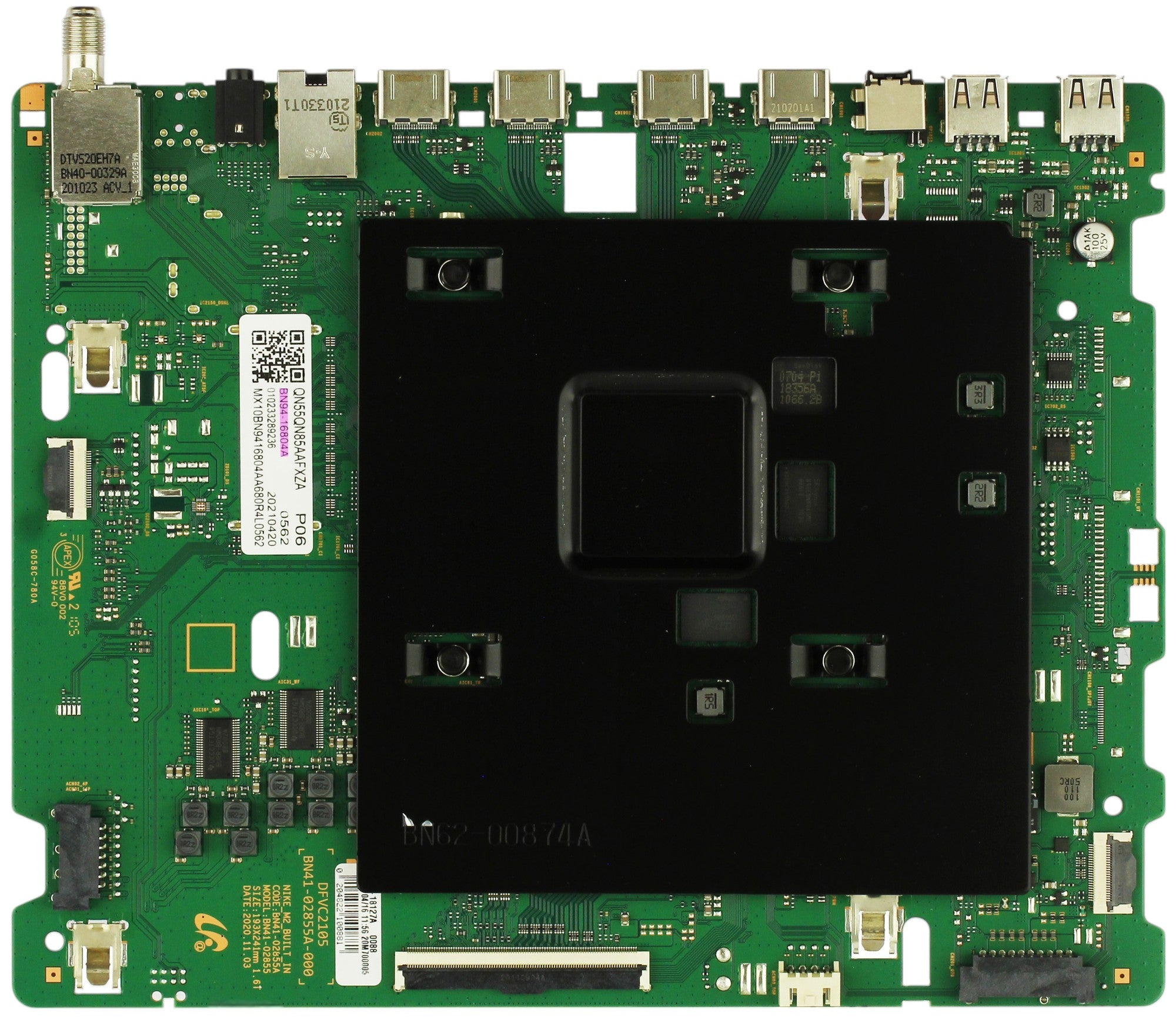 Samsung BN94-16804A Main Board for QN55QN85AAFXZA (Version BA01)