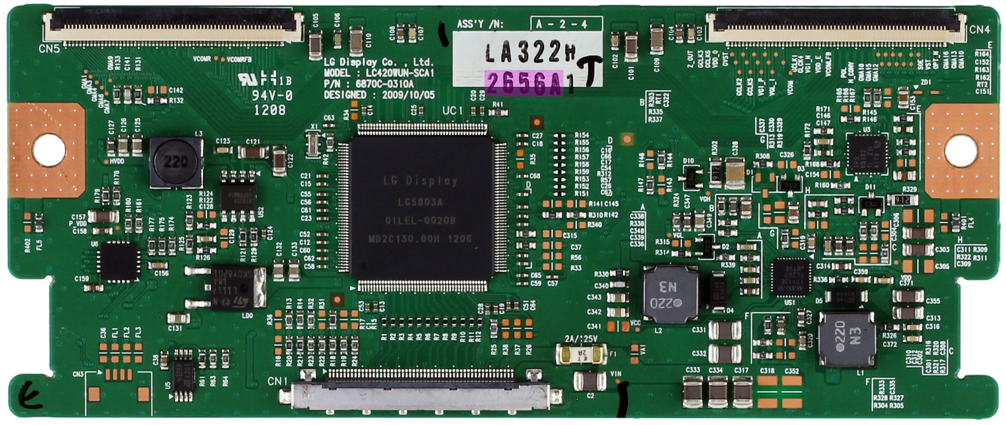 LG 6871L-2656A (6870C-0310A) T-Con Board