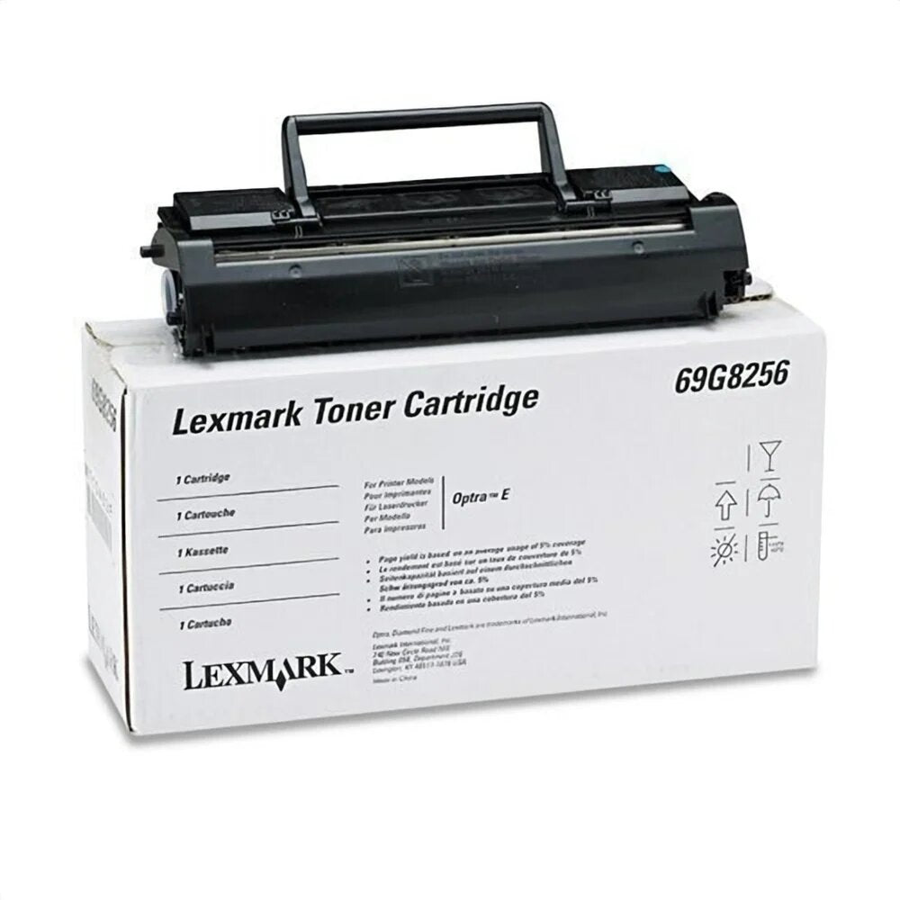 New, Pre-Owned - Lexmark 69G8256 Standard Yield Black Toner Cartridge