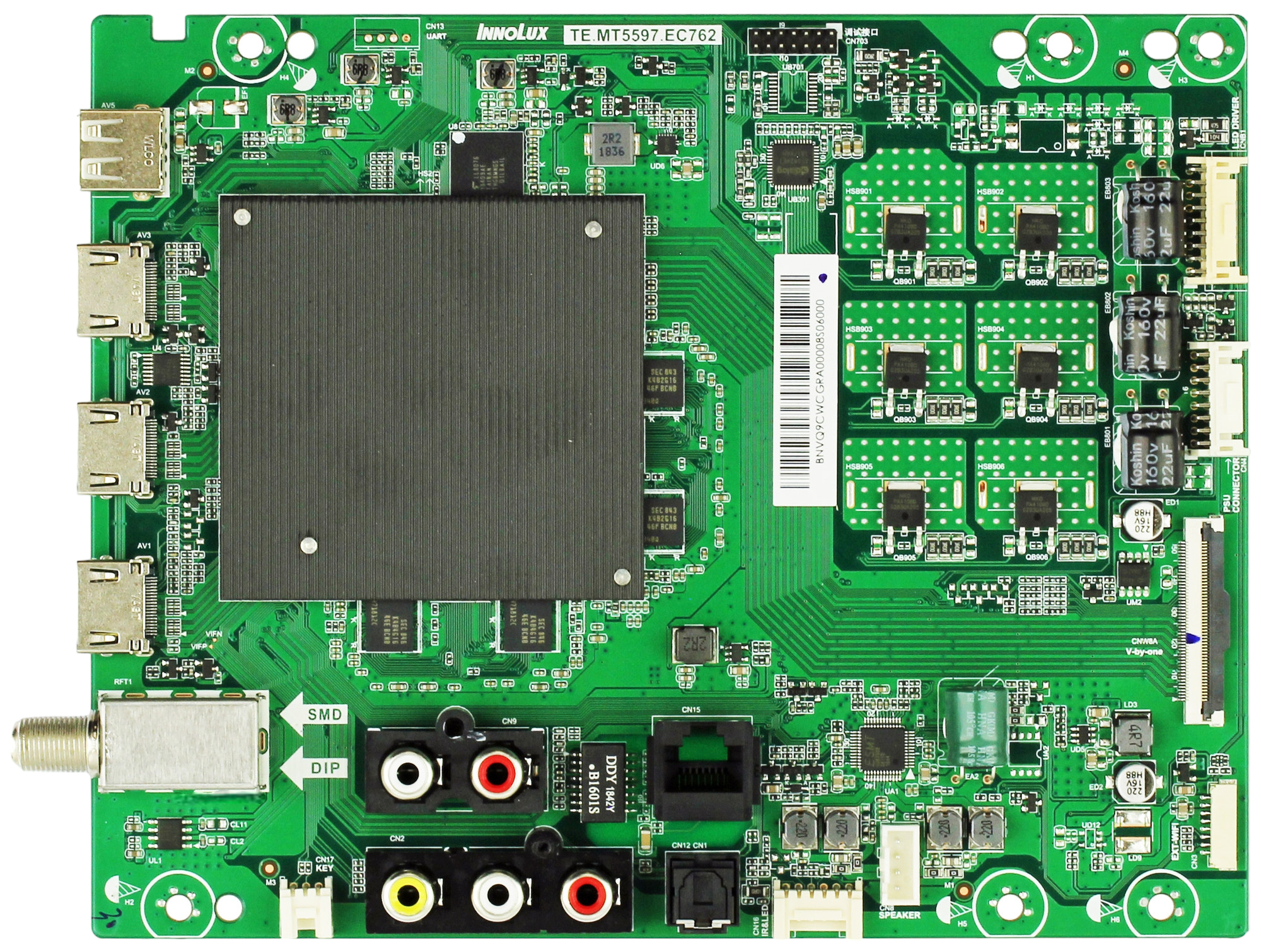 Vizio 6M03A0000S00J Main Board for V655-G9 (LINIYBKV Serial)